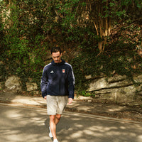 Giacca a Vento Blu Navy Adidas X Como 1907