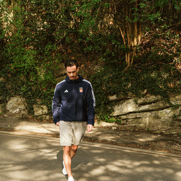 Giacca a Vento Blu Navy Adidas X Como 1907