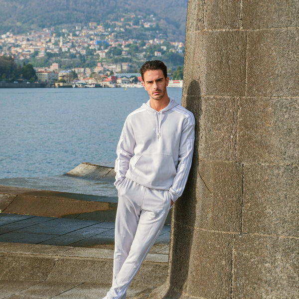 Felpa Con Cappuccio Grigia Adidas X Como 1907