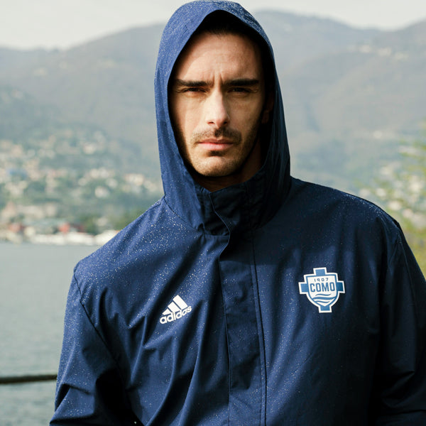 Giacca Impermeabile Blu Navy Adidas X Como 1907