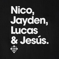 Nico, Jayden, Lucas, and Jesús Player's Collection T-shirt
