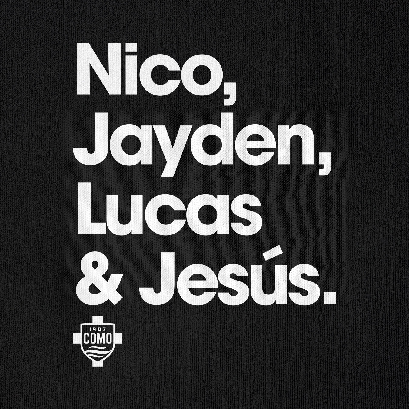 Nico, Jayden, Lucas, and Jesús Player's Collection T-shirt