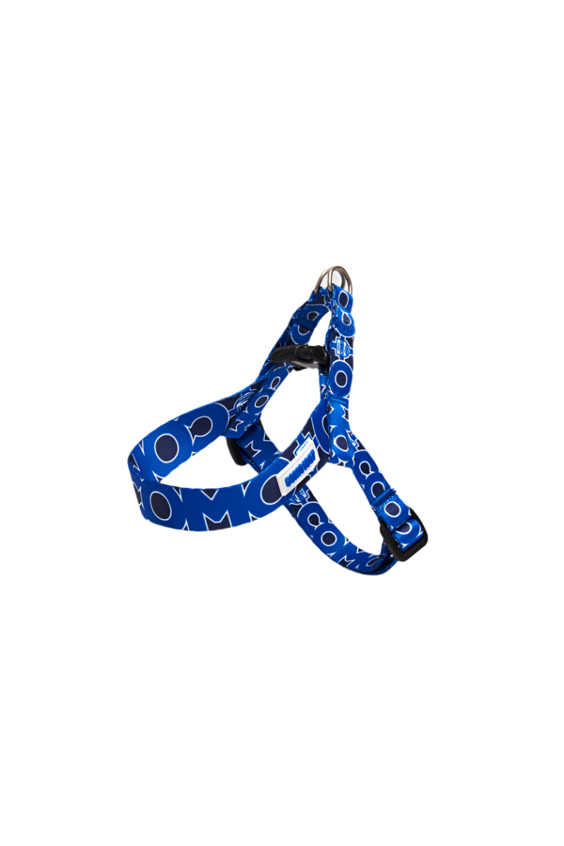 Pettorina Mini Regolabile Cani Blu Como 1907