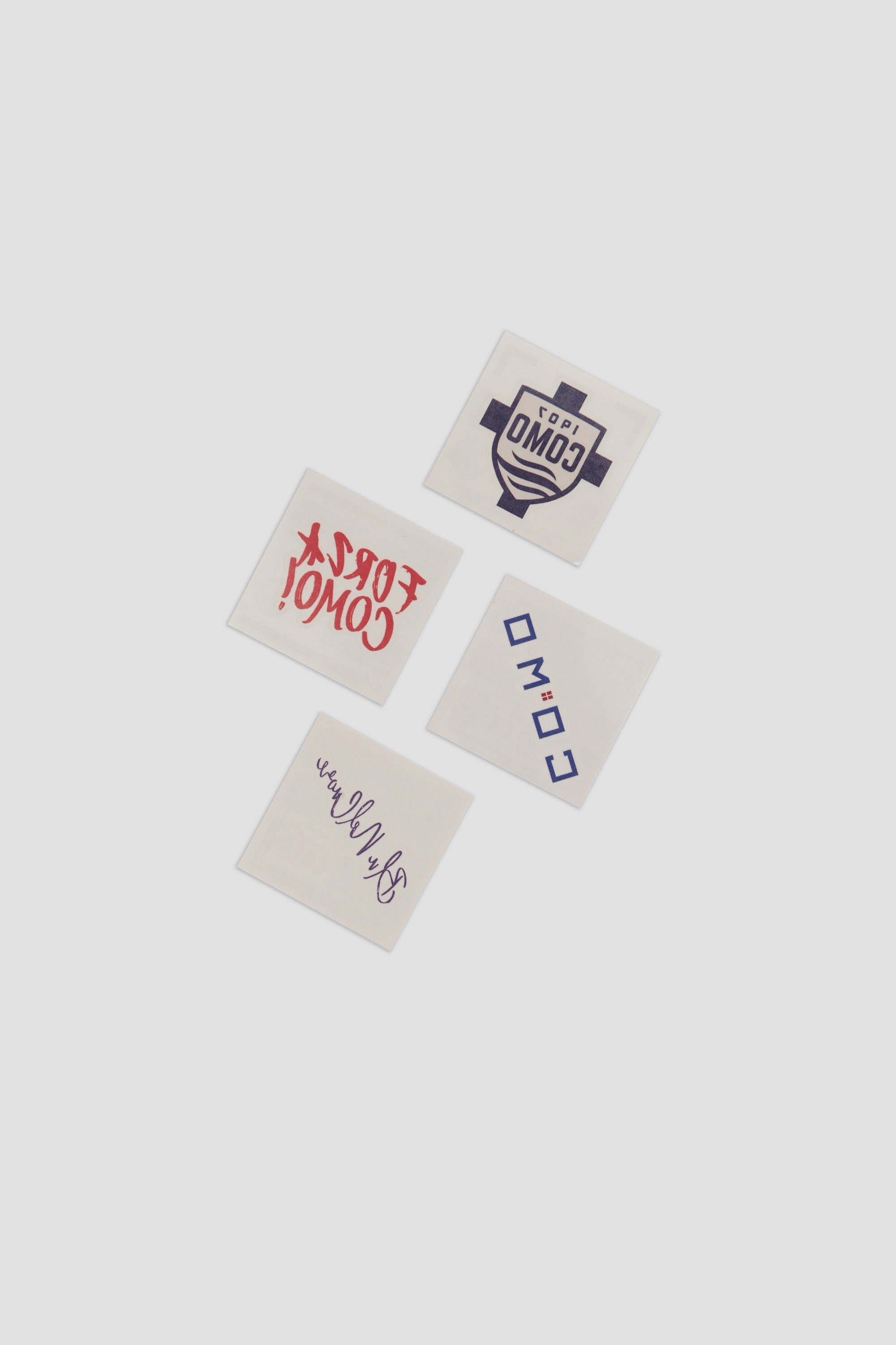 Set Adesivi + Tatuaggi Como 1907