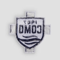 Patch Termoadesiva Con Scudo Blu Navy Como 1907
