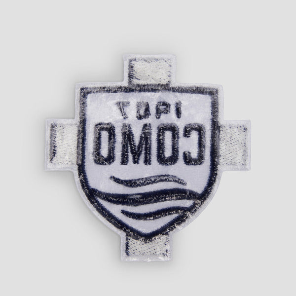 Patch Termoadesiva Con Scudo Blu Navy Como 1907