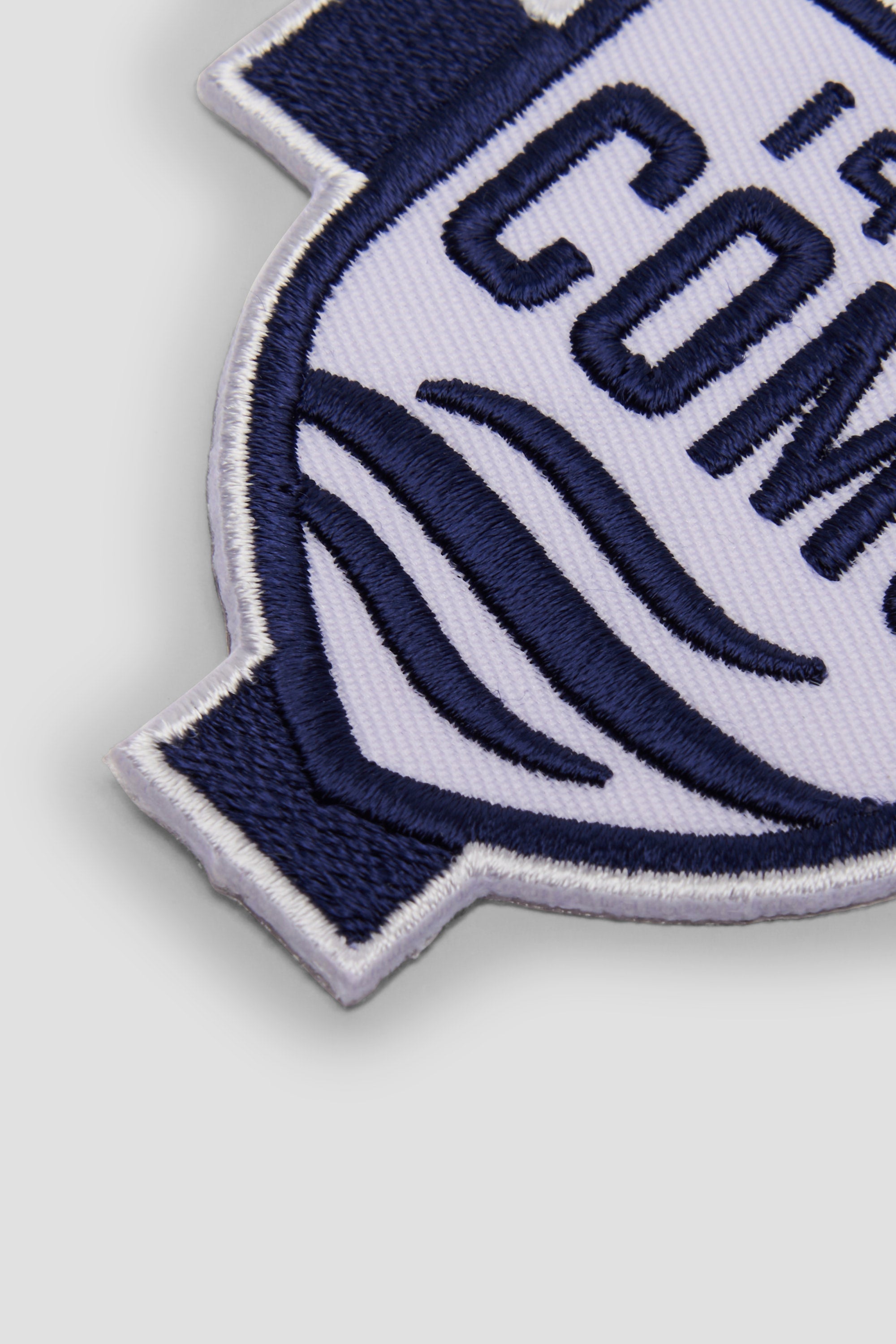 Patch Termoadesiva Con Scudo Blu Navy Como 1907