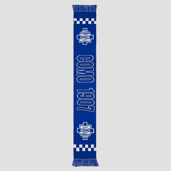 Sciarpa Blu Royal Invernale Como 1907