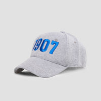 Baseball Cap Grigio Con Ricamo Royal Como 1907