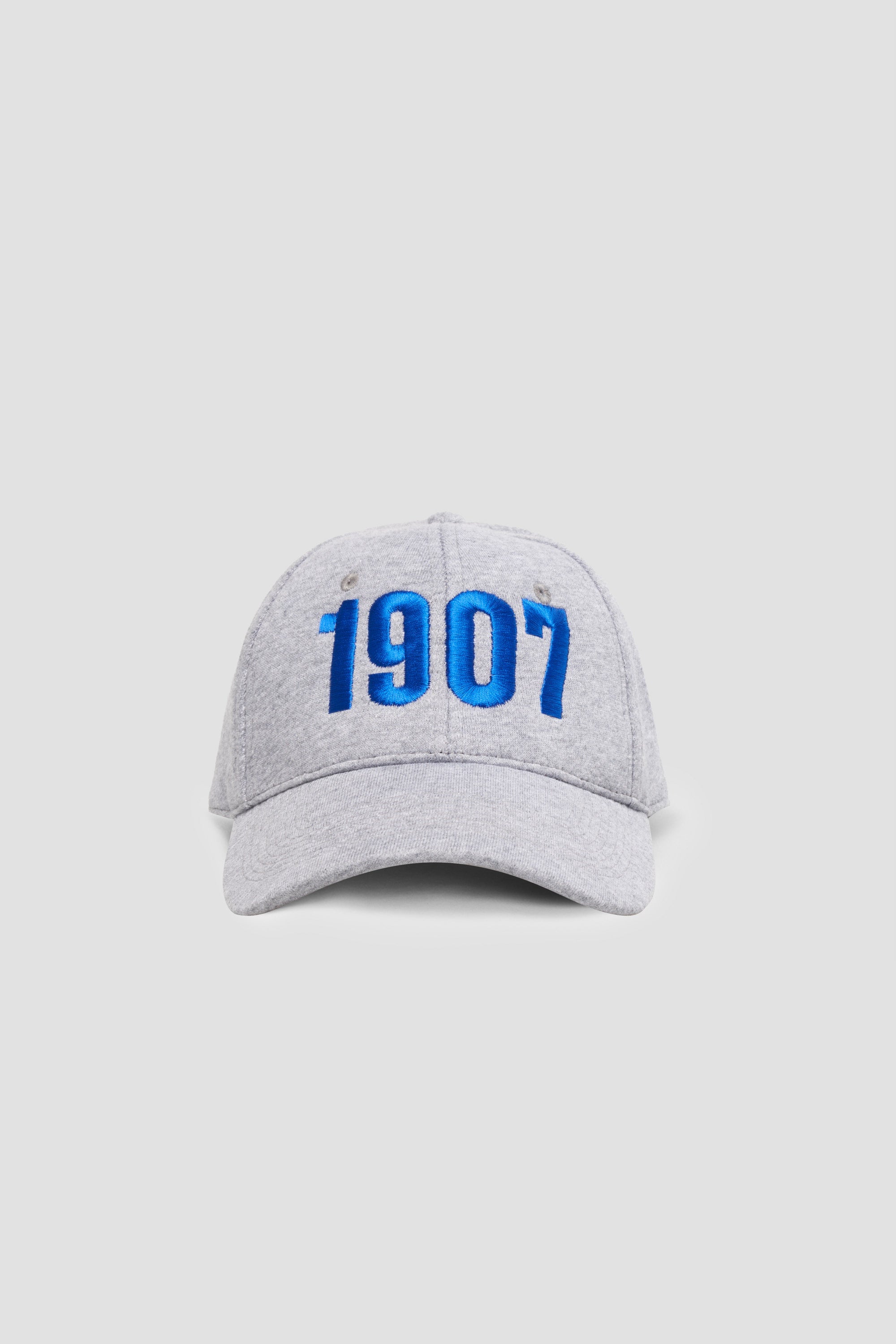 Baseball Cap Grigio Con Ricamo Royal Como 1907