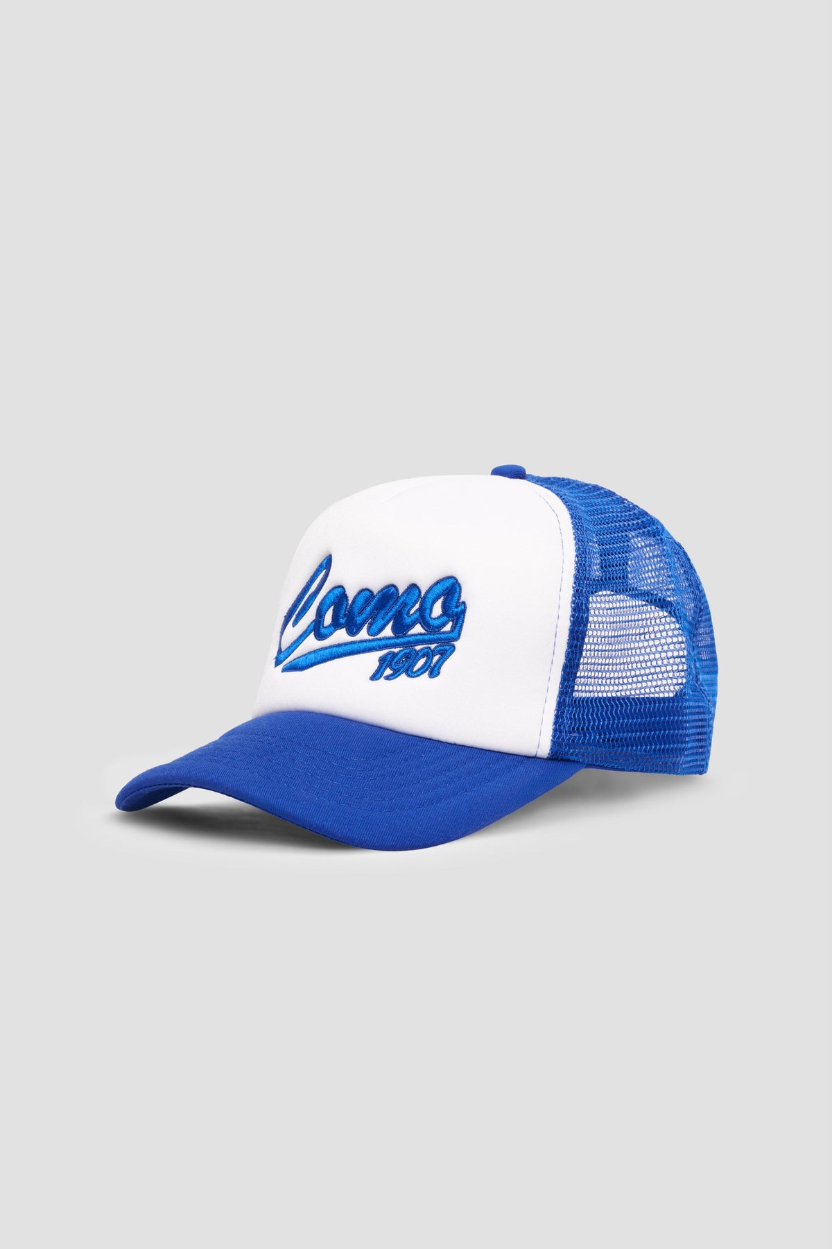 Trucker Cap Blu Bianco Como 1907