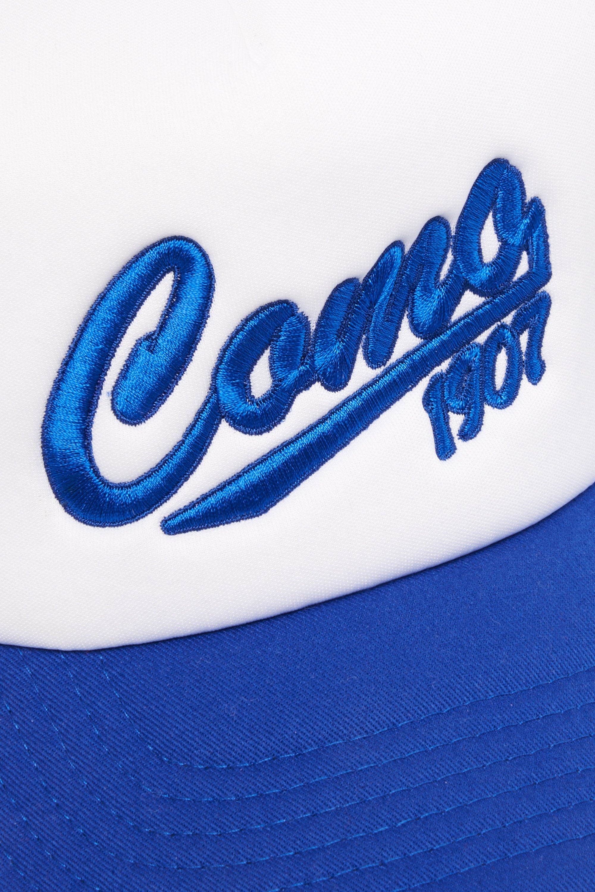 Trucker Cap Blu Bianco Como 1907