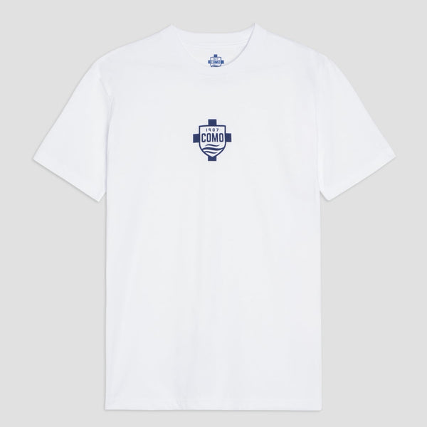 T-shirt Regular Bianca Scudo Como 1907