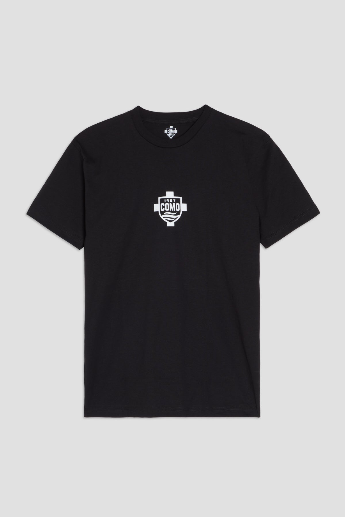 T-shirt Regular Nera Scudo Como 1907