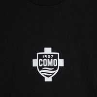 T-shirt Regular Nera Scudo Como 1907
