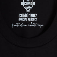T-shirt Regular Nera Scudo Como 1907