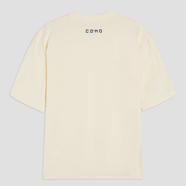 T-shirt Over Crema Distinti Como 1907