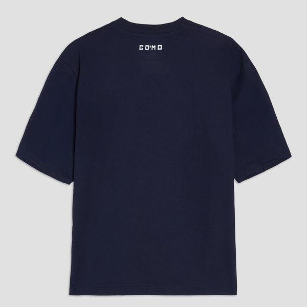 T-shirt Over Navy Distinti Como 1907