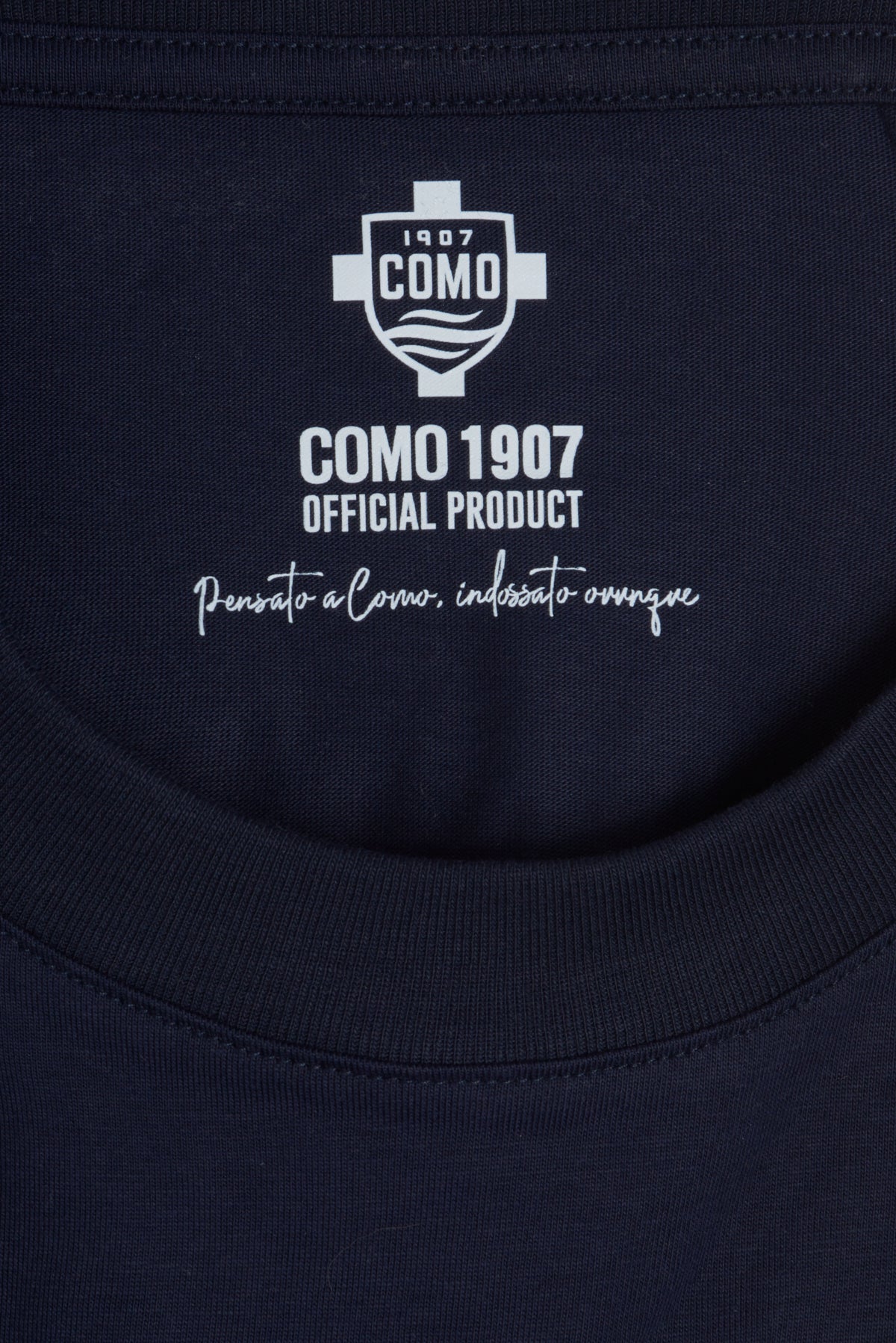 T-shirt Over Navy Distinti Como 1907