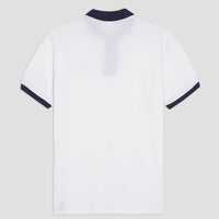 Polo Manica Corta Bianca Navy Como 1907