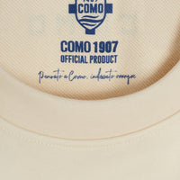 Felpa Girocollo Crema Distinti Como 1907