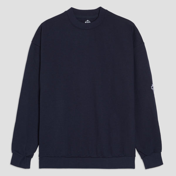 Felpa Girocollo Navy Distinti Como 1907