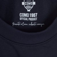 Felpa Girocollo Navy Distinti Como 1907