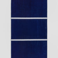 Telo Mare In Spugna Navy Righe Bianche Como 1907