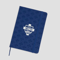Como 1907 Notebook Blu Navy Scudo
