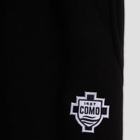 Como 1907 Pantaloni Della Tuta Neri Scudo