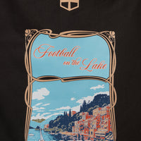 Football on the Lake Tote Bag Nero
