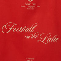 Football on the Lake Tote Bag Rosso