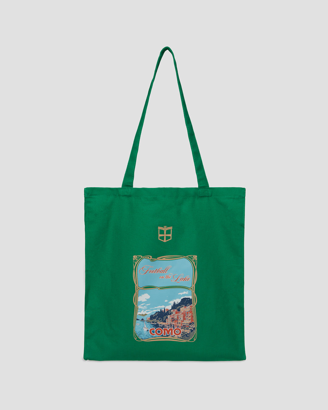 Football on the Lake Tote Bag Verde