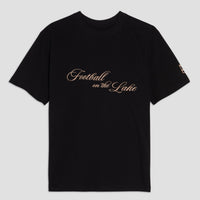 Football on the Lake T-shirt Nero