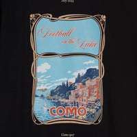 Football on the Lake T-shirt Nero