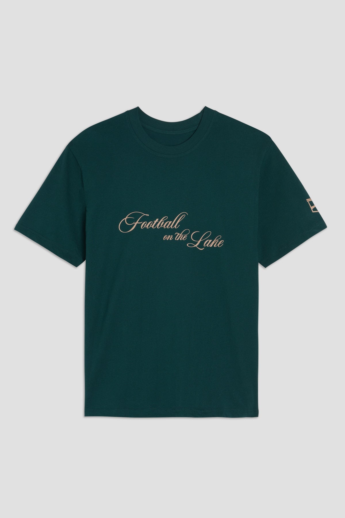 Football on the Lake T-shirt Verde
