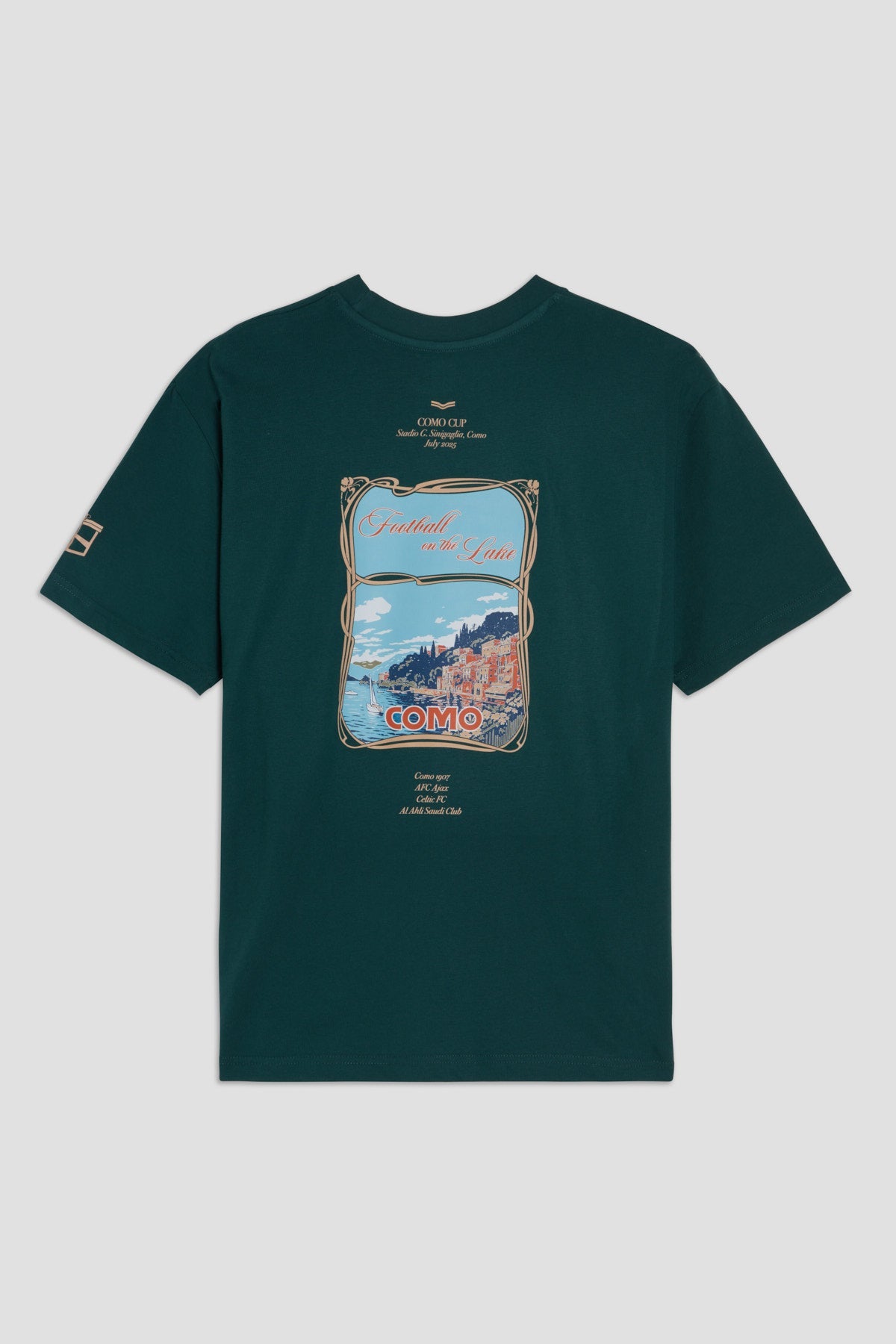 Football on the Lake T-shirt Verde