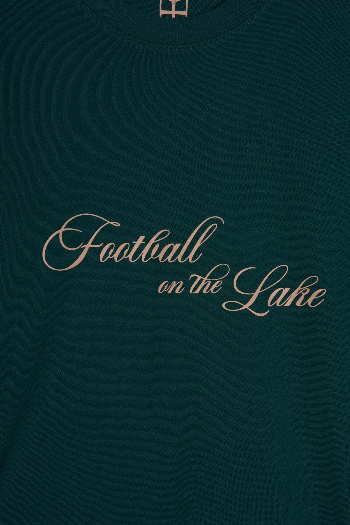 Football on the Lake T-shirt Verde