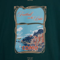 Football on the Lake T-shirt Verde