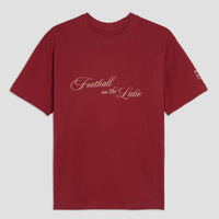 Football on the Lake T-shirt Rosso