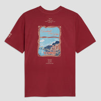 Football on the Lake T-shirt Rosso