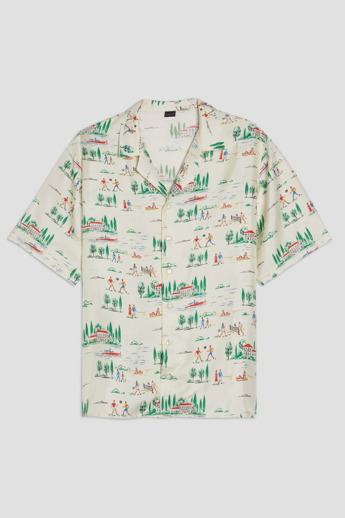 Como Cup Camicia Seta Lago & Sport