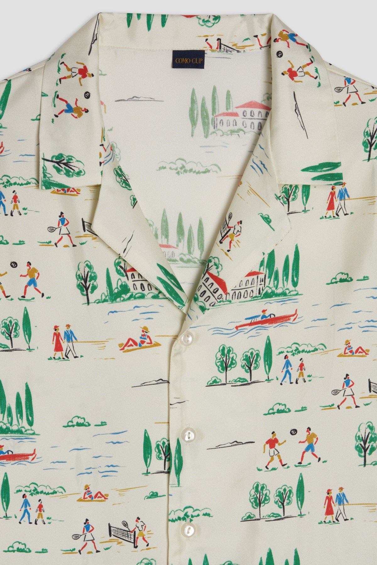 Como Cup Camicia Seta Lago & Sport