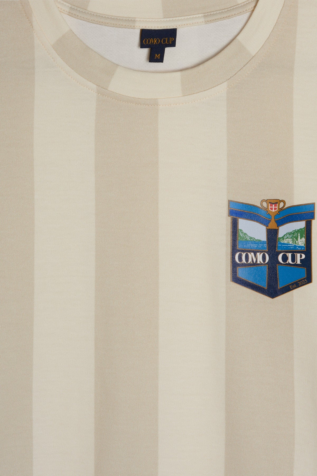 Como Cup T-shirt Premium Righe Classiche