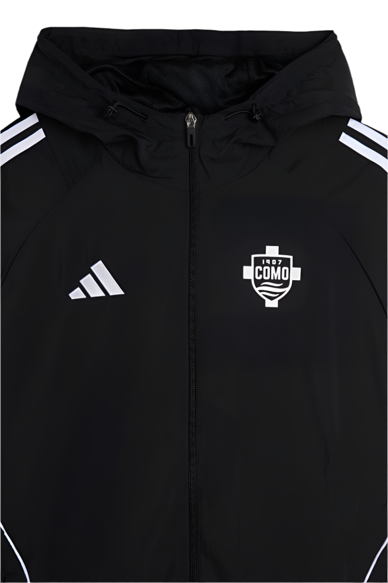 Giacca Antivento Sinigaglia Nera Adidas X Como 1907