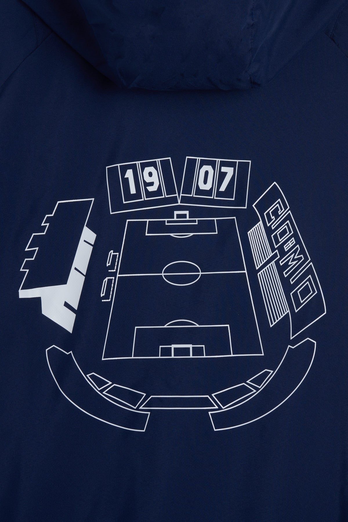 Giacca Antivento Sinigaglia Navy Adidas X Como 1907
