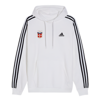 Felpa Bianca Con Cappuccio Crest Adidas X Como 1907