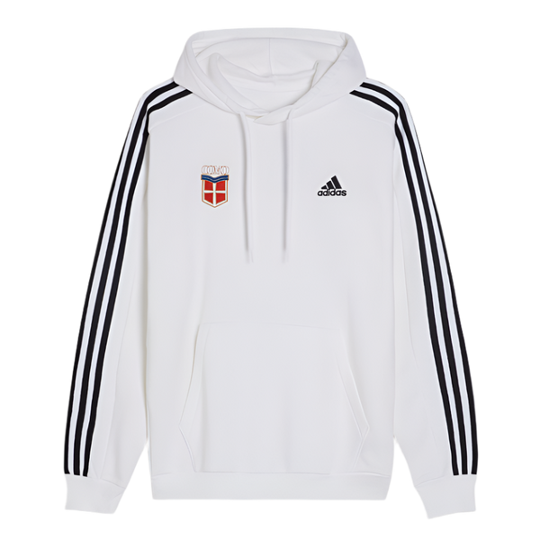 Felpa Bianca Con Cappuccio Crest Adidas X Como 1907