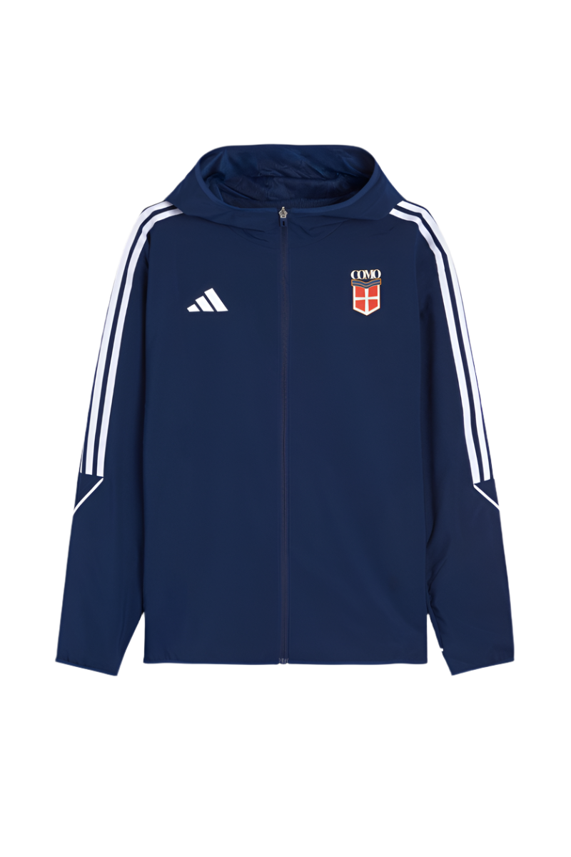 Giacca a Vento Blu Navy Adidas X Como 1907