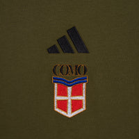 T-Shirt Uomo Verde Oliva Adidas X Como 1907